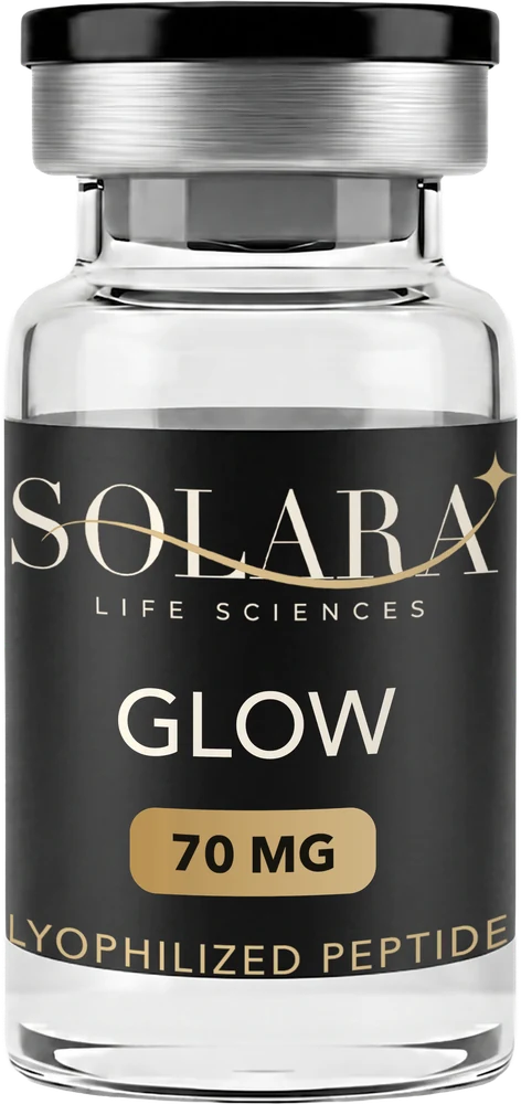 GLOW 70 mg vial